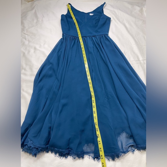 Dress the Population Alicia Dress - Peacock Blue - Picture 7 of 12